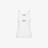 Débardeur en coton stretch Logo Laurel Crown