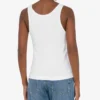 Débardeur en coton stretch Logo Laurel Crown