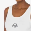 Débardeur en coton stretch Logo Laurel Crown