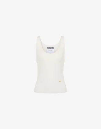 Débardeur en maille doré M