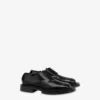 Derby en cuir de veau brillant