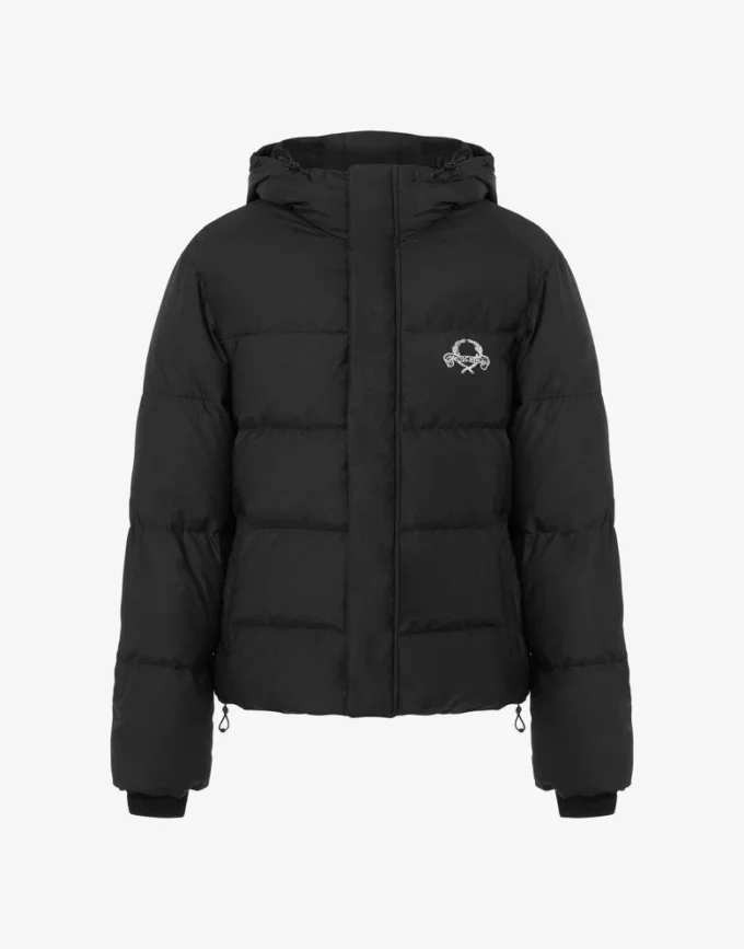 Doudoune en nylon Logo couronne de laurier