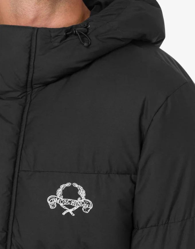 Doudoune en nylon Logo couronne de laurier