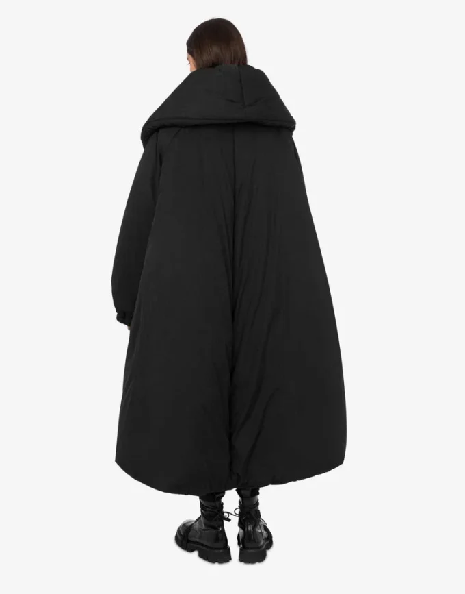 Doudoune oversize en tissu technique