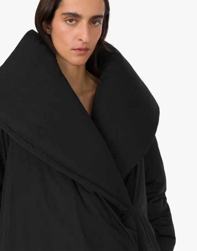 Doudoune oversize en tissu technique