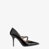 Escarpins en cuir verni
