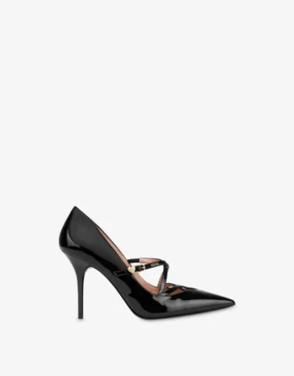 Escarpins en cuir verni