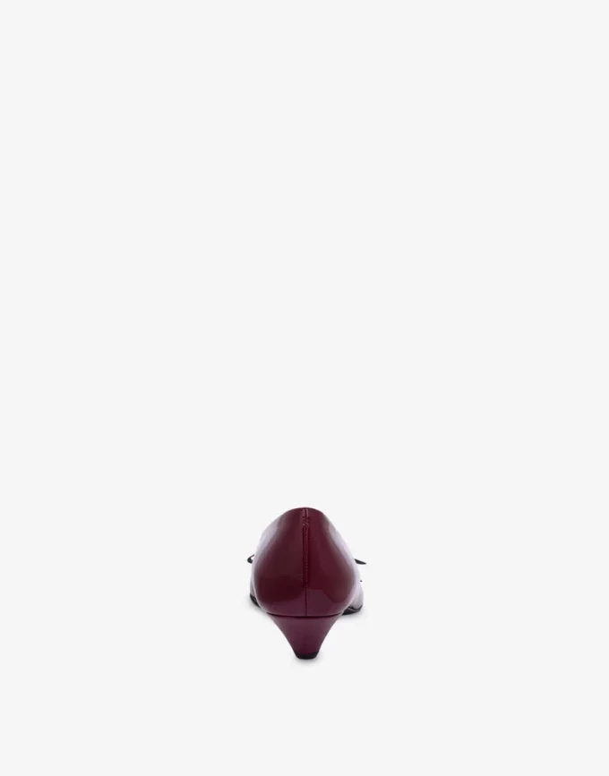 Escarpins en cuir verni