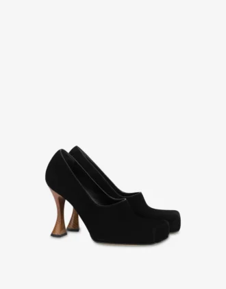 Escarpins en daim
