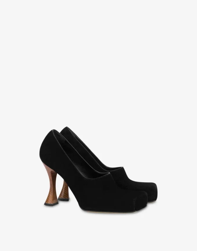 Escarpins en daim