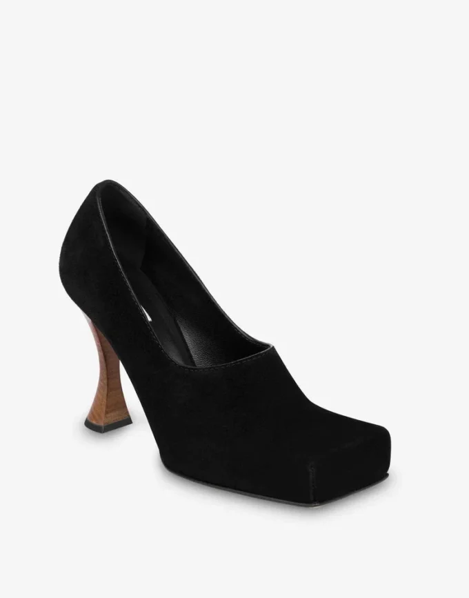 Escarpins en daim