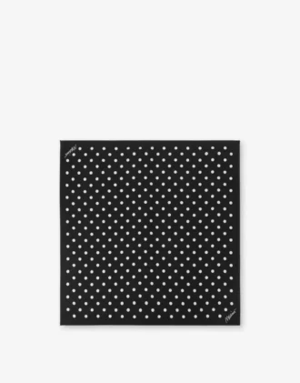 Foulard en soie imprimé