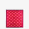 Foulard en soie Teddy Bear imprimé sur toute la surface