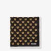 Foulard en soie Teddy Bear imprimé sur toute la surface
