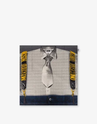 Foulard en twill de soie imprimé