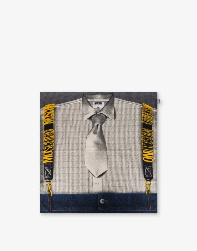 Foulard en twill de soie imprimé