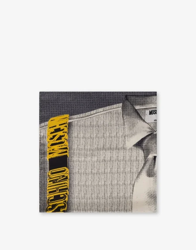 Foulard en twill de soie imprimé