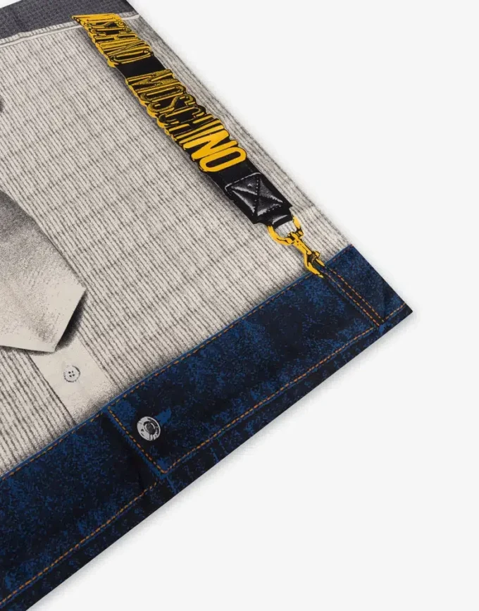 Foulard en twill de soie imprimé