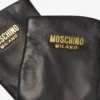 Gants en cuir avec logo