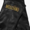 Gants en cuir nappa avec logo brodé