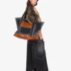 Grand sac fourre-tout en denim Grand sac fourre-tout en denim