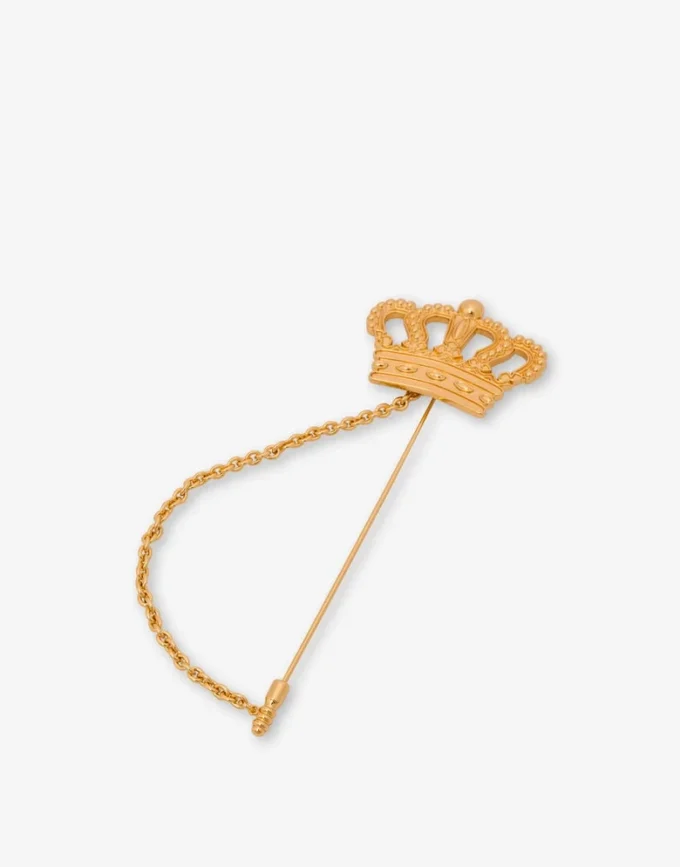 Grande broche en métal