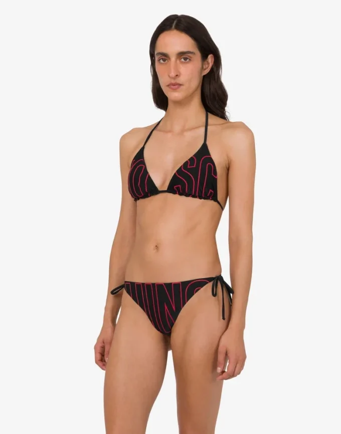 Slip de bain en lycra imprimé