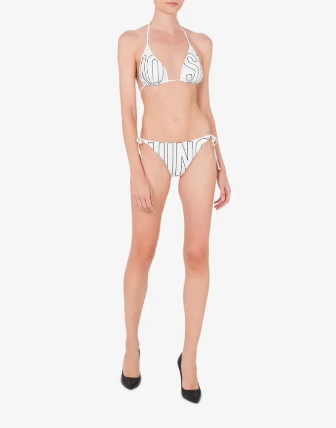 Slip de bain en caoutchouc avec lacets