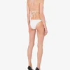 Slip de bain en caoutchouc avec lacets