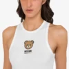 Haut en jersey de coton stretch Moschino Teddy Bear