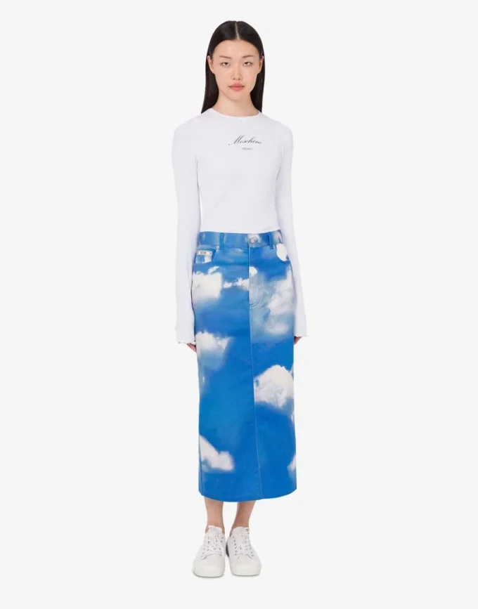 Jupe en coton Archive Clouds Jupe en coton Archive Clouds