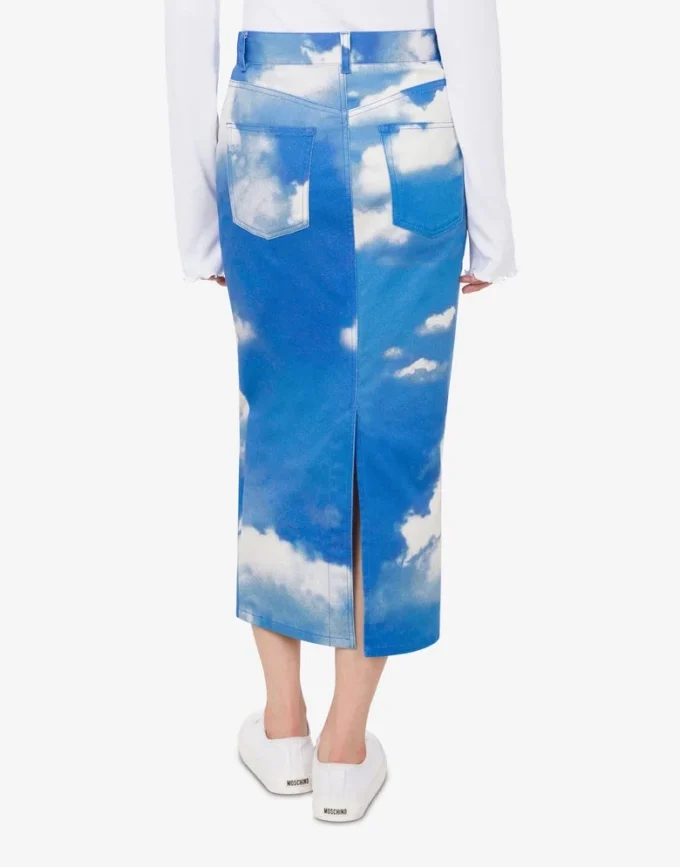 Jupe en coton Archive Clouds Jupe en coton Archive Clouds