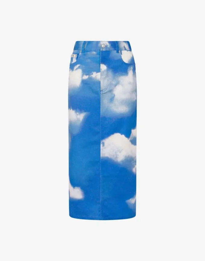 Jupe en coton Archive Clouds Jupe en coton Archive Clouds