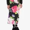 Jupe en coton stretch imprimé