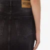 Jupe en denim de coton stretch