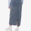 Jupe en denim floqué Jupe en denim floqué
