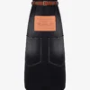 Jupe en denim noir