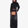 Jupe en denim noir