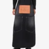 Jupe en denim noir