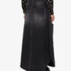 Jupe en denim noir