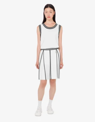 Jupe en maille stretch