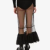 Jupe en tulle brodé