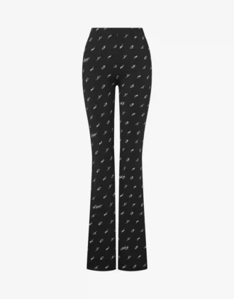 Leggings en jersey technique imprimé