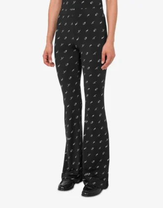 Leggings en jersey technique imprimé