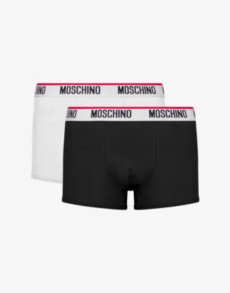 Logo Band lot de 2 boxers en jersey stretch