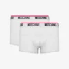 Logo Band lot de 2 boxers en jersey stretch