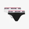 Lot de 2 slips extensibles avec bande logo