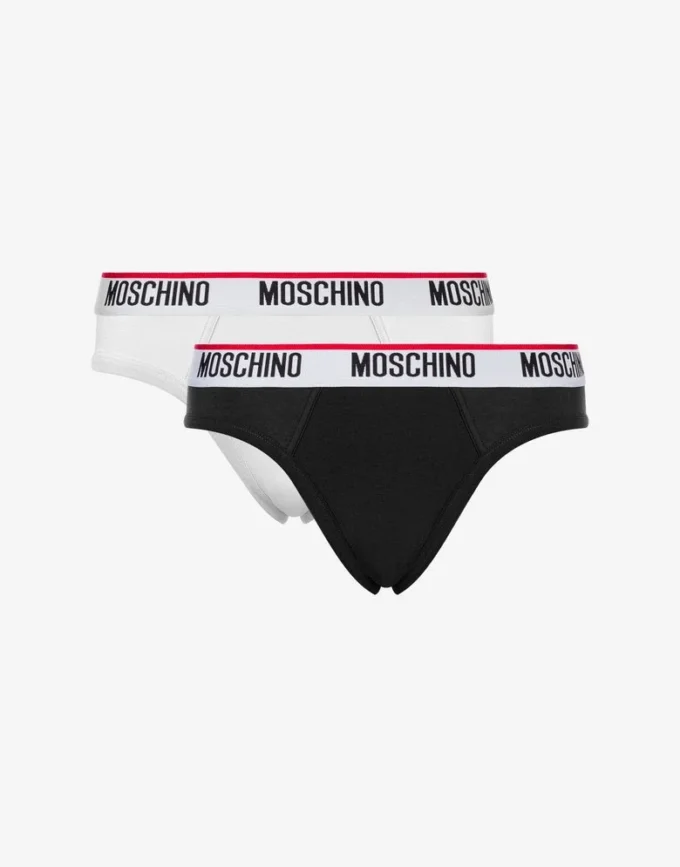 Lot de 2 slips extensibles avec bande logo
