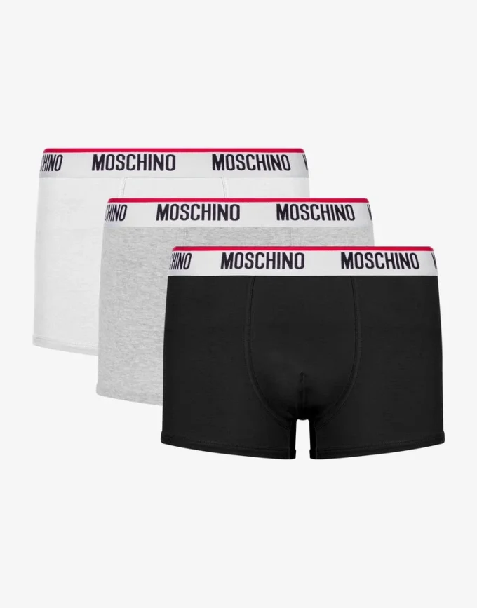 Lot de 3 boxers à bande logo