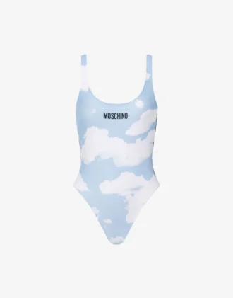 Maillot de bain une pièce Clouds and Check